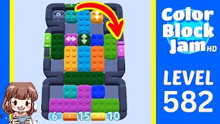 Solution du Niveau 582 de Color Block Jam
