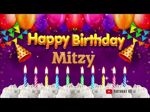 Mitzy Happy birthday To You - Happy Birthday song name Mitzy 🎁