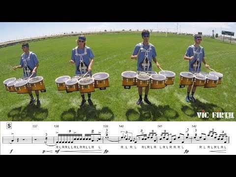 2018  Blue Knights Tenors - LEARN THE MUSIC to "Fall and Rise"