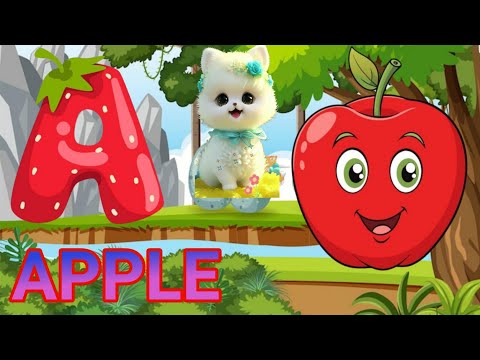 Phonics Song  41 with TWO Words in 3D - A For Airplane - ABC Alphabet Song'