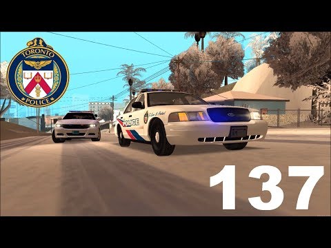 MTA SA: SAPDFR Online Gameplay 137 (Stolen Police Car)