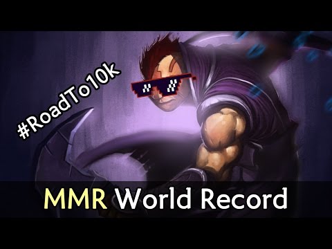 9218 absolute MMR world record by Sccc — Dota 2