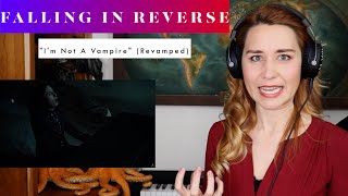 Falling In Reverse &quot;I&#39;m Not A Vampire&quot; (Revamped) REACTION &amp; ANALYSIS by Vocal Coach/Opera Singer