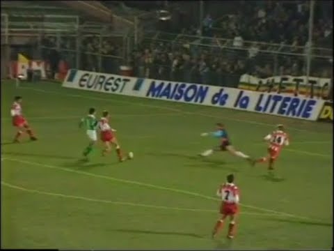Cannes 0-2 ASSE - 15e journée de D1 1991-1992