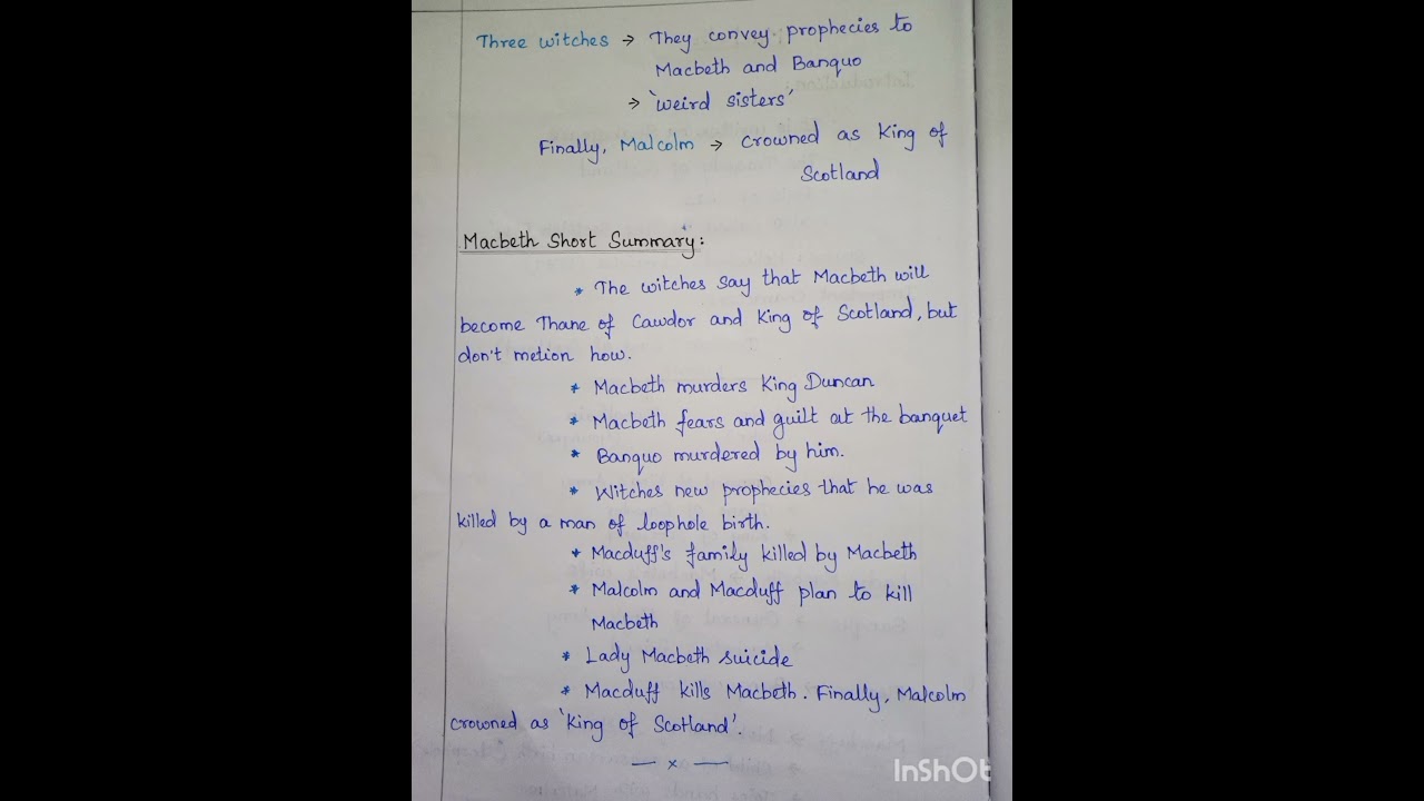 Macbeth character's sketch|short summary| Shakespeare ugtrb| #ugtrb #english #trbenglish #shorts
