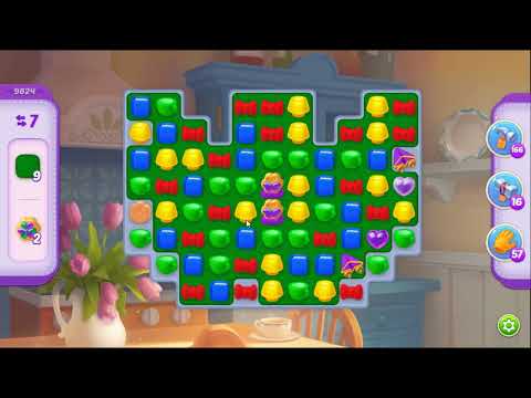 Homescapes Level 9824 - NO BOOSTERS 🏠 | SKILLGAMING ✔️