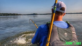 This Was the BIG BITE I’ve Been Waiting For 🎣 New Kayak PB!