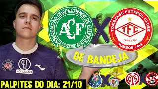 PALPITES DE FUTEBOL PARA SEXTA 21 10 22 + BILHETE PRONTO ANÁLISES DE JOGOS PARA APOSTAR