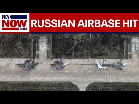 BREAKING: Ukraine strikes Russian air base; Russia sends drones