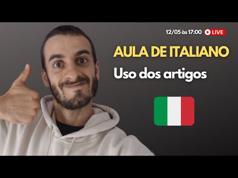 Aula de Italiano - Uso dos artigos