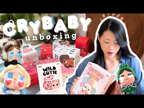 Opening POPULAR Crybaby Blind Boxes from Pop Mart