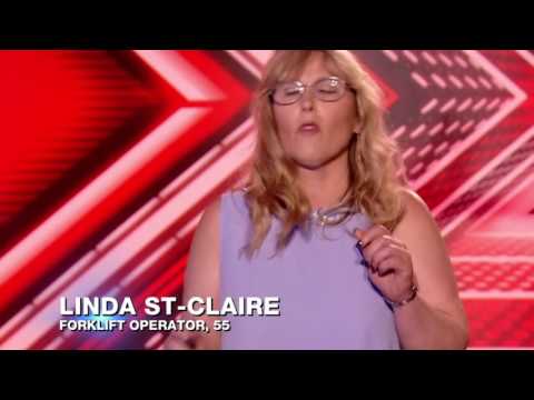 Linda St-Claire hopes to swap forklifts for fame | Auditions Week 3 | The X Factor UK 2016