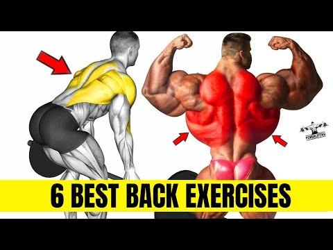 6 Best Back Exercises for Bigger Back | Complete Back Workout