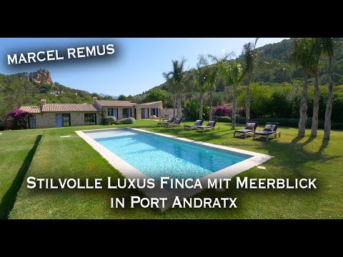 Stylish luxury finca with sea views in Port Andratx