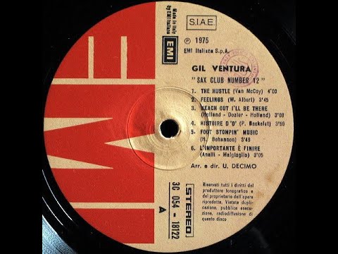 Gil Ventura "The Hustle" (Italian Disco - 1975)