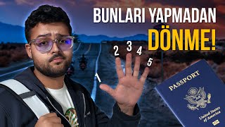 Bunları Yapmadan Work and Travel’dan Dönme! (5 Kritik Adım)