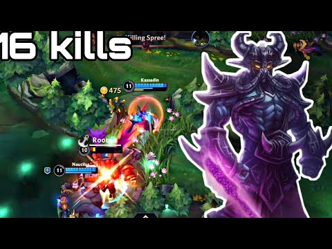 Kassadin vs vex mid lane (vex go afk) || Best antimage champ / league of legends Wild rift