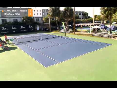 NJT Int Masters 2013 - WELTI (SUI) - DU (CHN) 4-6, 1-6