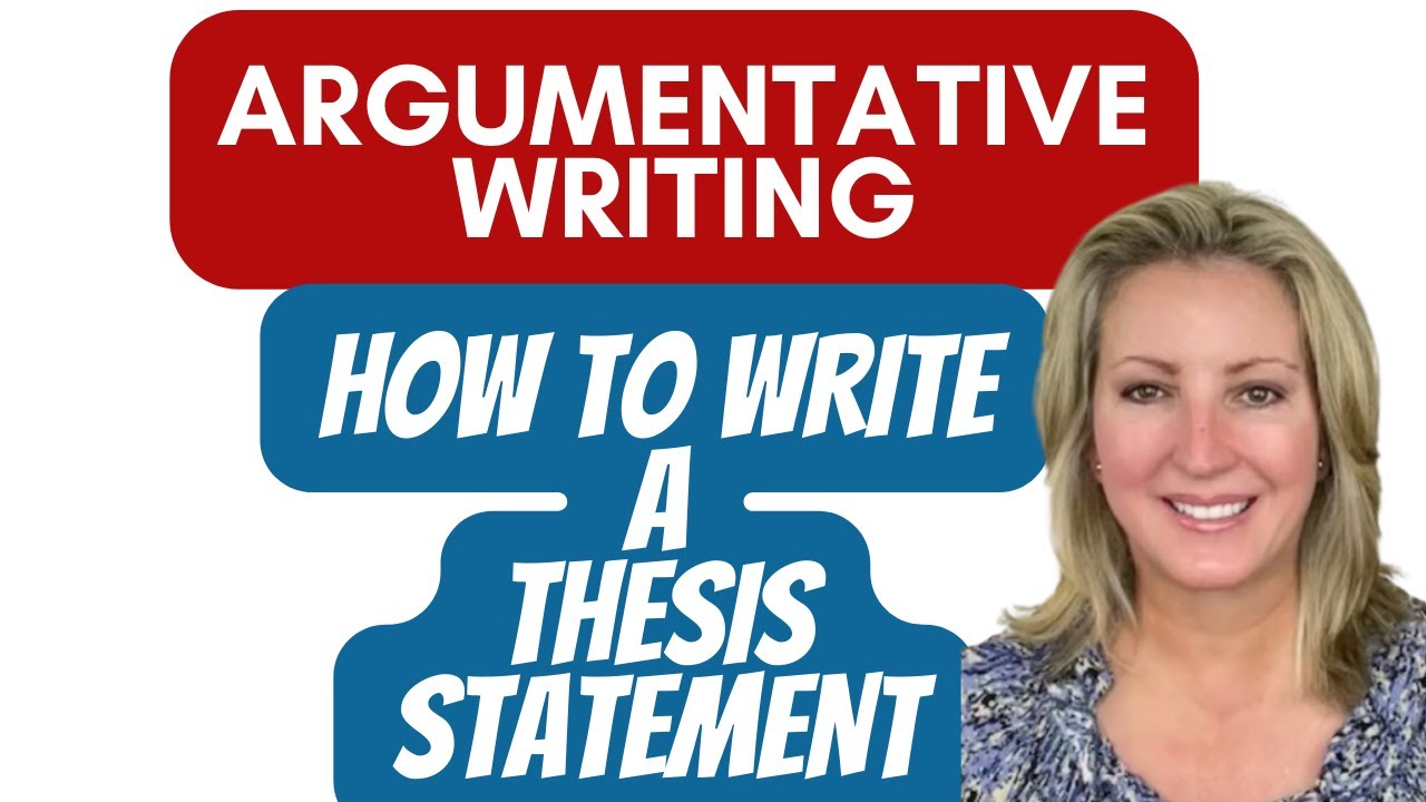 How do you write a thesis statement for an ap argumentative essay?