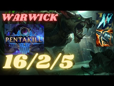 "The Monster in the Jungle | Warwick Jungle Domination!"#leagueoflegends #riotgames #lol