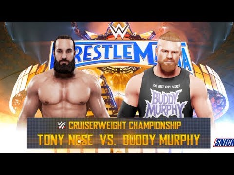 [WrestleMania 35] Tony Nese vs Buddy Murphy | WWE 2k19 Orakel #001