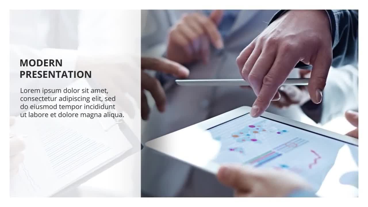 Modern Presentation After Effects Templates