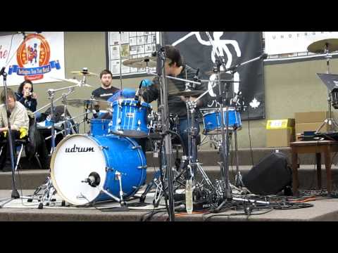 Cobus drum cover of "Pop" at Udrum Clinic