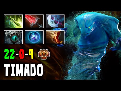 TIMADO - MORPHLING - 22/0/4 - Dota 2 Full Gameplay