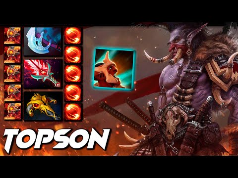 Topson Berserker Troll Warlord - Dota 2 Pro Gameplay [Watch & Learn]