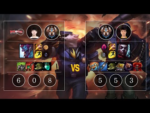 KT SoHwan Trundle vs Progamer Blossom Ekko Jungle - KR Patch 10.12