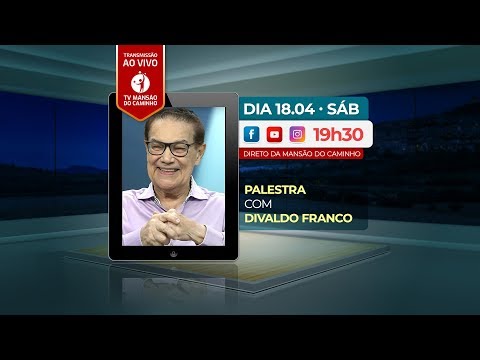 Divaldo Franco diretamente da Mansão do Caminho