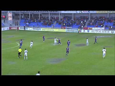 La Liga | Gol de Juanfran (0-1) en el SD Huesca - Real Madrid Castilla | 04-11-2012 | J12