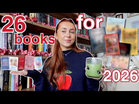 26 books i want to read in 2026! 📚 *bookmas day 10*