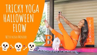 Short 25 min Fast Pace Yoga Flow to warm up our body by Nina Monobe! Intermediate to advance level.