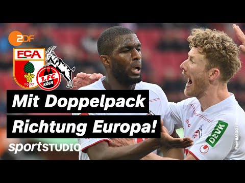 FC Augsburg – 1. FC Köln Highlights | Bundesliga, 32. Spieltag 2021/22 | sportstudio
