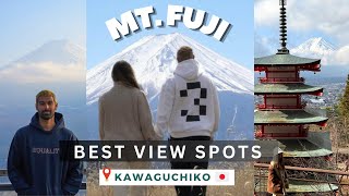 The BEST Mt. Fuji View Spots in Kawaguchiko (Japan 2026 Guide)⁠