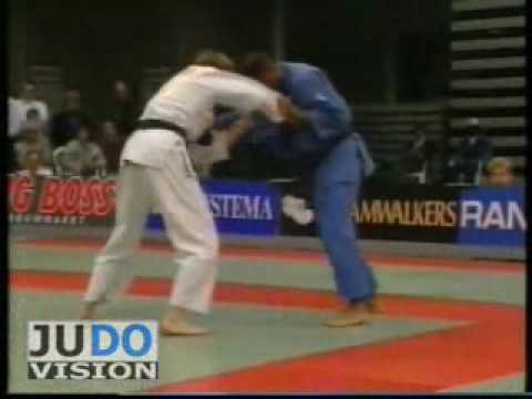 JUDO 1992 Dutch Championships: Louis Wijdenbosch (NED) - Danny Maij (NED)