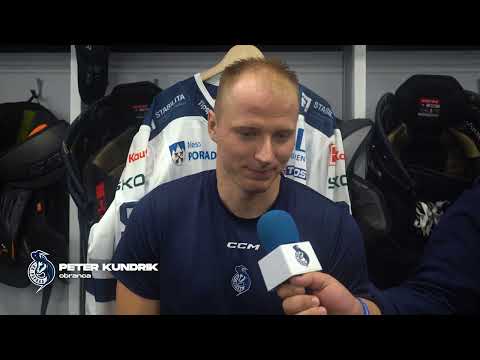 Peter Kundrik po zápase s Michalovcami (2. kolo)