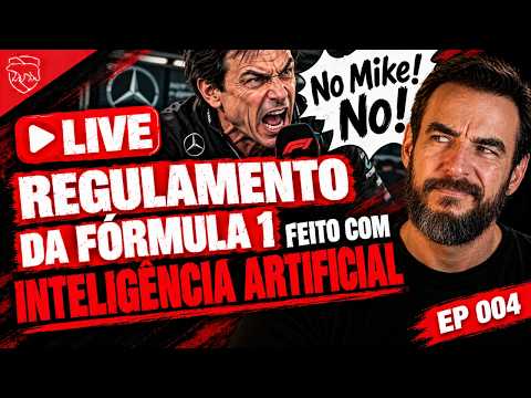 FIA usará IA para MUDAR REGULAMENTO na Fórmula 1 | 🔴LIVE #004 |