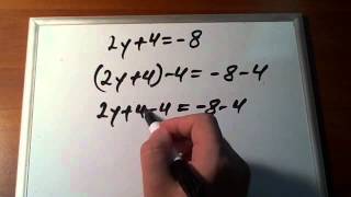 Video Tutorial on Solving Linear Equations with One Unknown (Variable)
