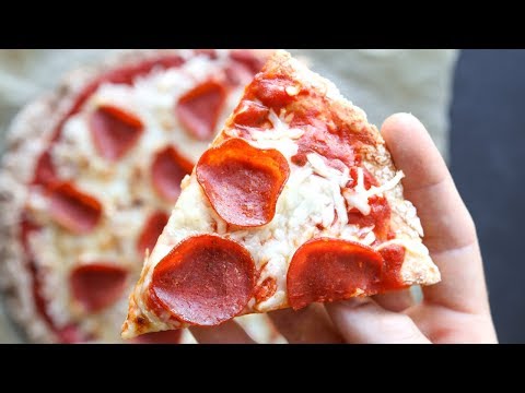 2 Ingredient Pizza Dough | Healthy Dinner Ideas |...