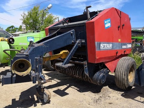 пресс-подборщик Star middle TRB1000 производство Япония рулонный