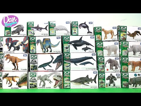 Dinosaurs, Wild Animals, Sea Animals from Takara Tomy