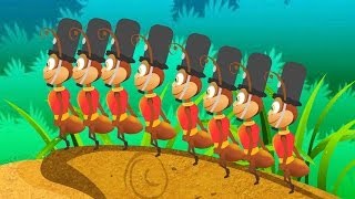 The Ants Go Marching | Kindergarten Nursery Rhymes For Children | Cartoons For Babies by Kids Tv