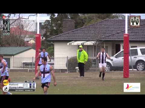 BDAFL ROUND 16 2nd Division Full Replay - Maitland v Wyong Lakes