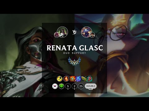 Renata Glasc Support vs Yuumi - KR Challenger Patch 12.7