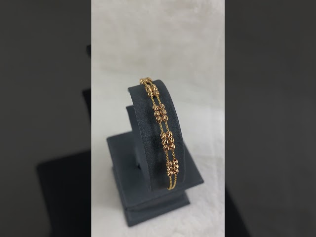 اسوارة واقفة ذهب عيار 21