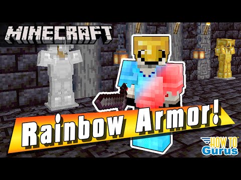 HTG George - How You Can Add Minecraft Armor Enchantments Custom Color Changing Mod Ultra Glint Texture Pack