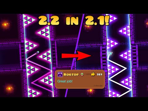 "Explorers" Full 2.2 Level Playable In Geometry Dash 2.1!
