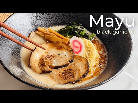 Mayu Black Garlic Oil